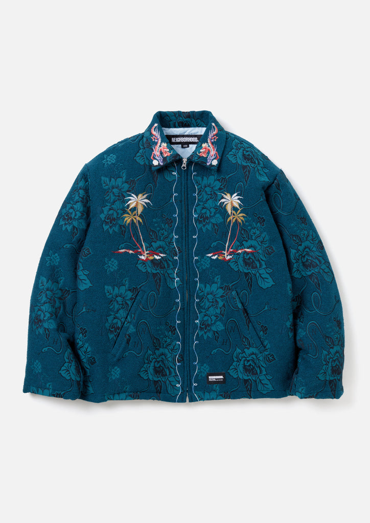 DENIM ZIP WORK JACKET