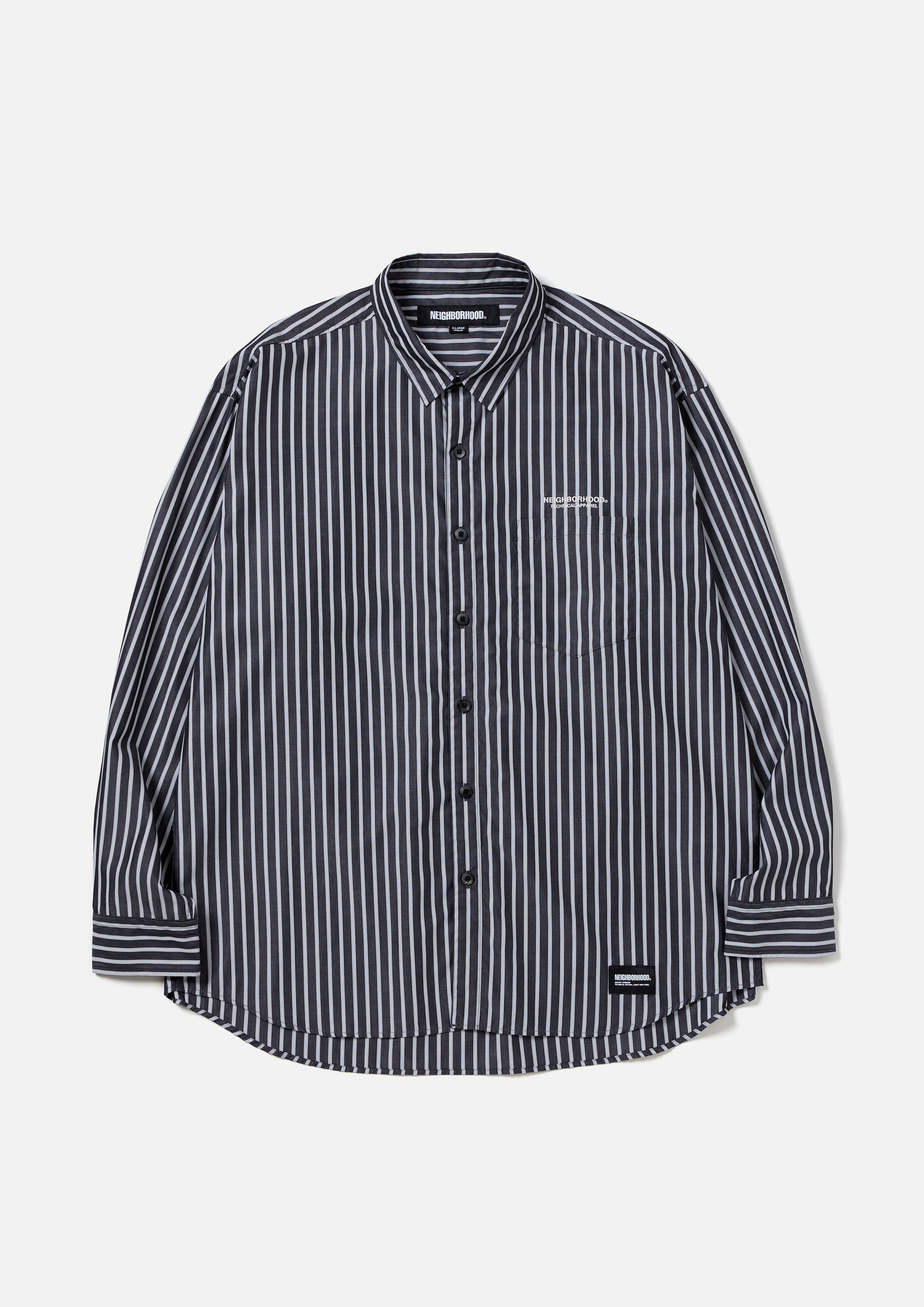 STRIPE SHIRT LS