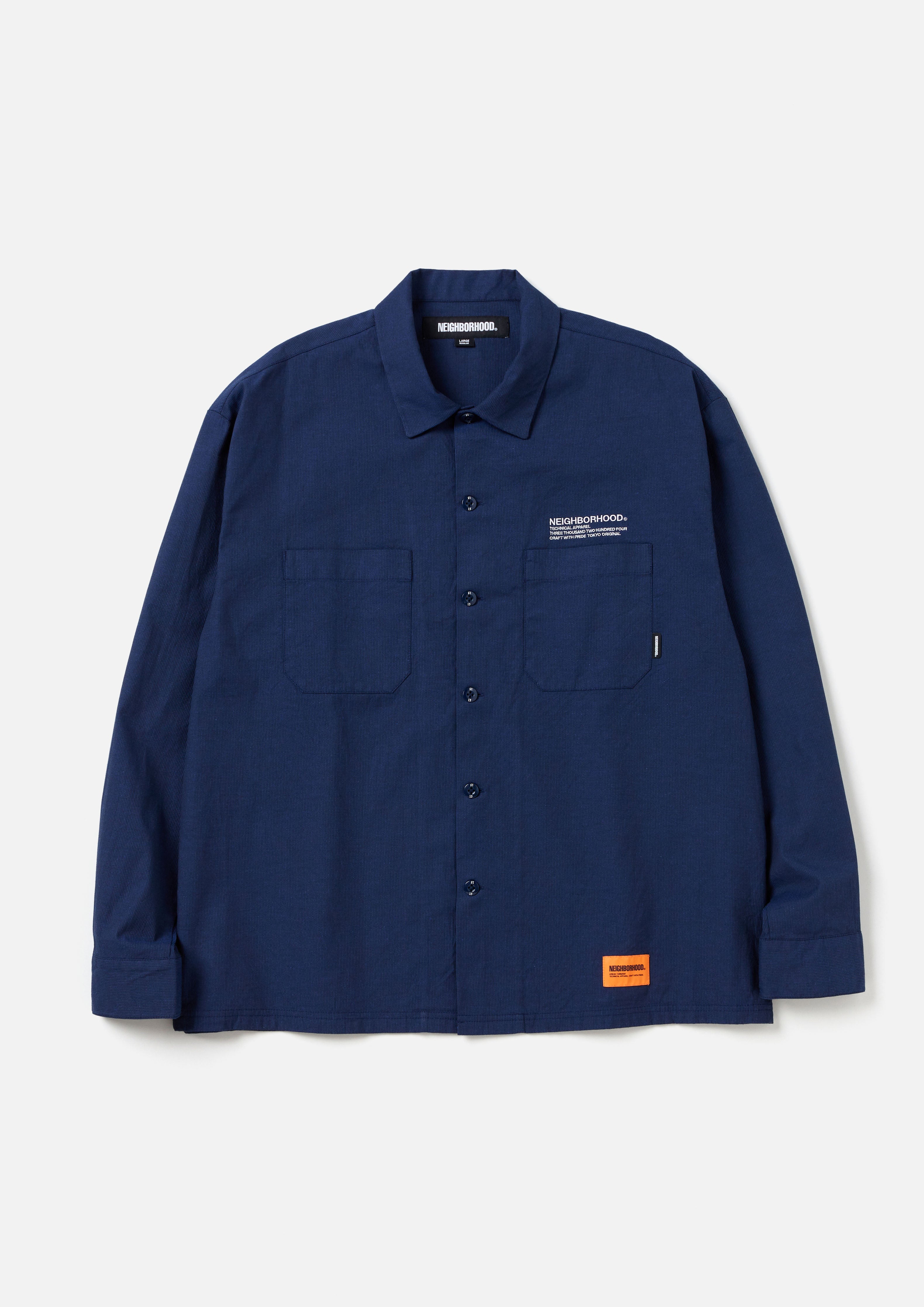 ネイバーフッド NEIGHBORHOOD CORDUROY SHIRT LS Neighborhood Corduroy Shirt LS 242AQNH-SHM08 / Black | OVERKILL