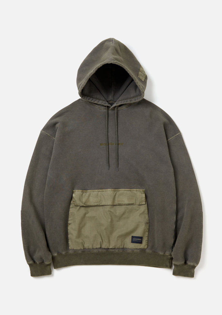 DAMAGE SWEATPARKA LS