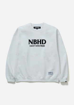 NEIGHBORHOOD NBHロゴ スウェット Neighborhood ロゴ スウェットシャツ | ブルー | FARFETCH JP
