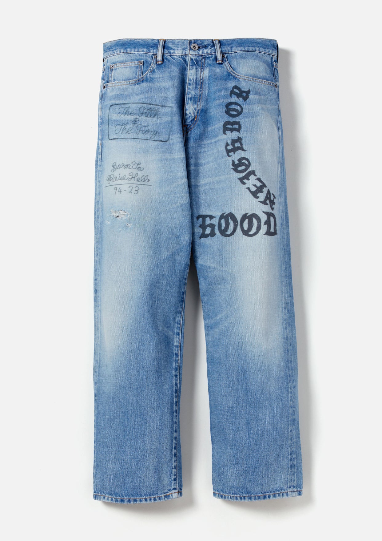 FADE DENIM PANTS