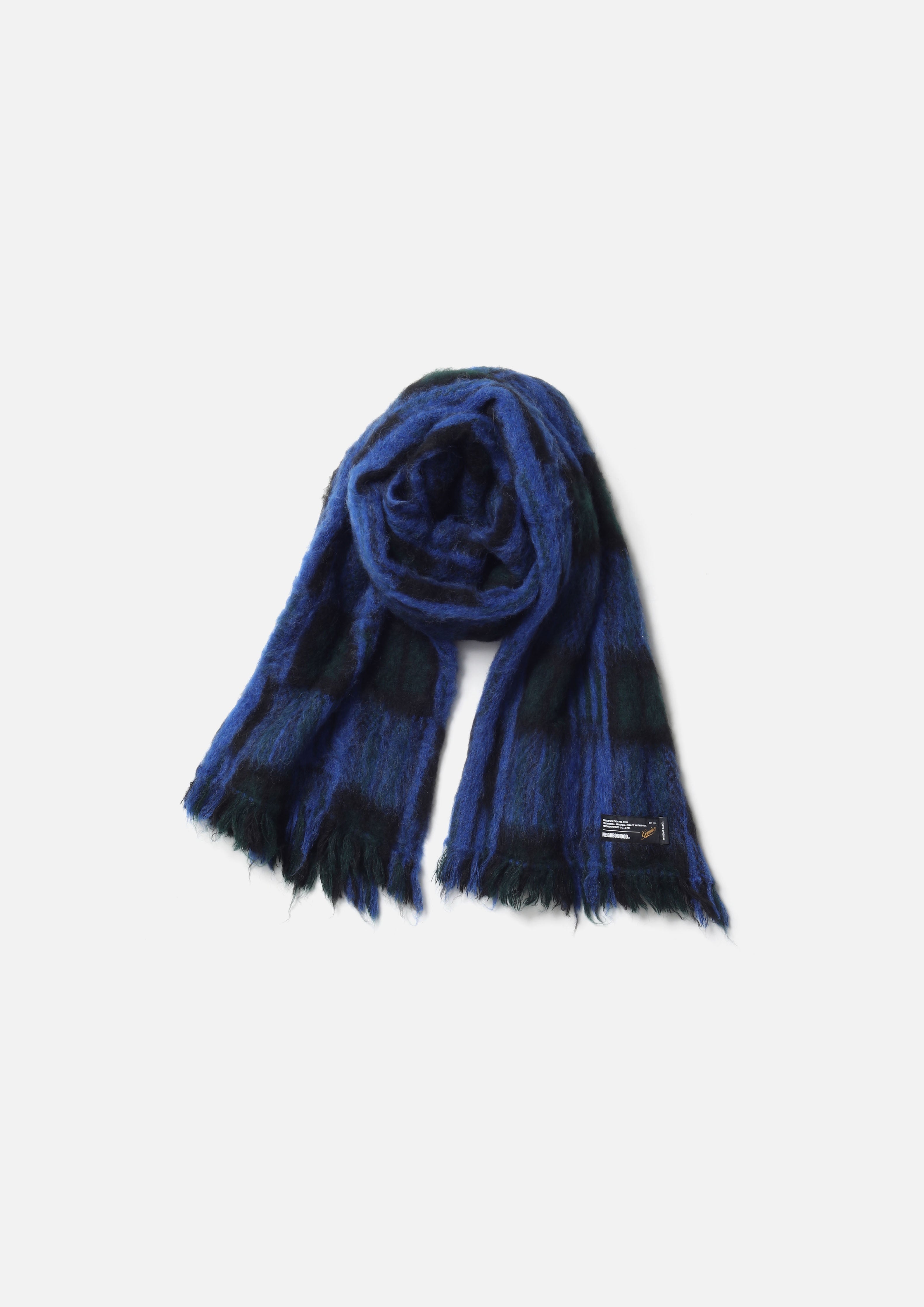 MOHAIR CHECK MUFFLER