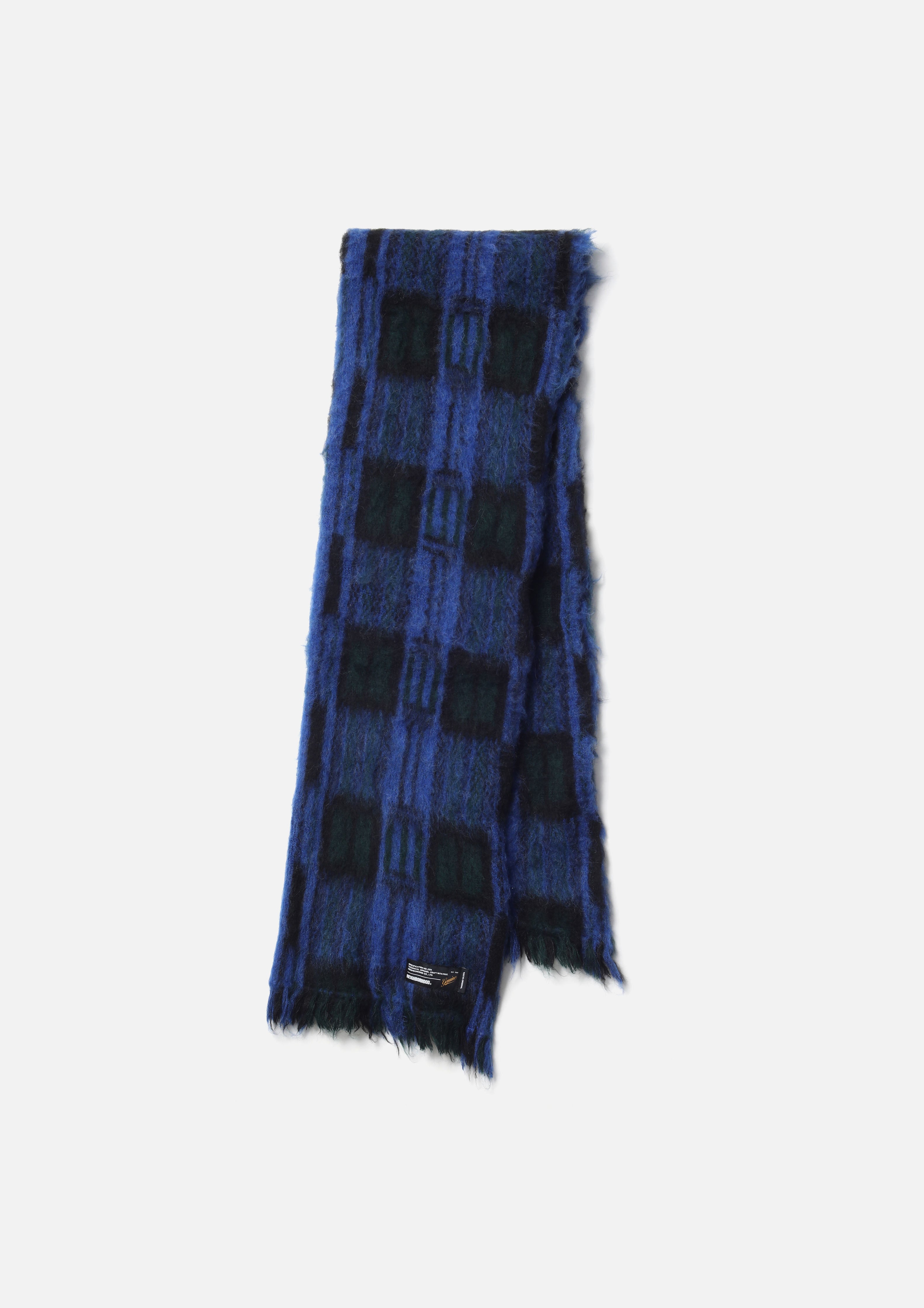 MOHAIR CHECK MUFFLER