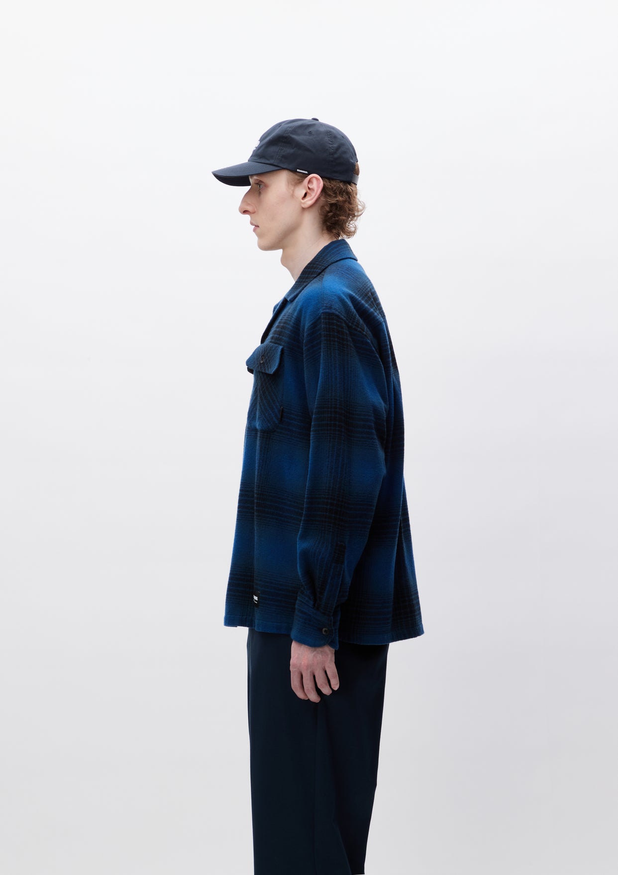 WOOL HOMBRE CHECK SHIRT LS