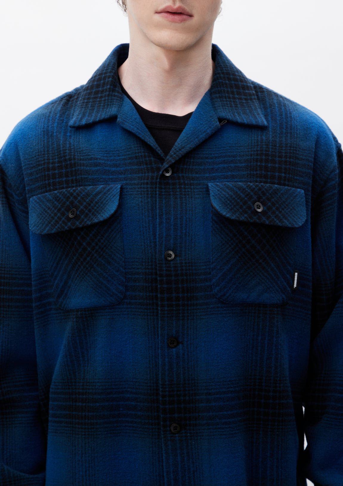 WOOL HOMBRE CHECK SHIRT LS