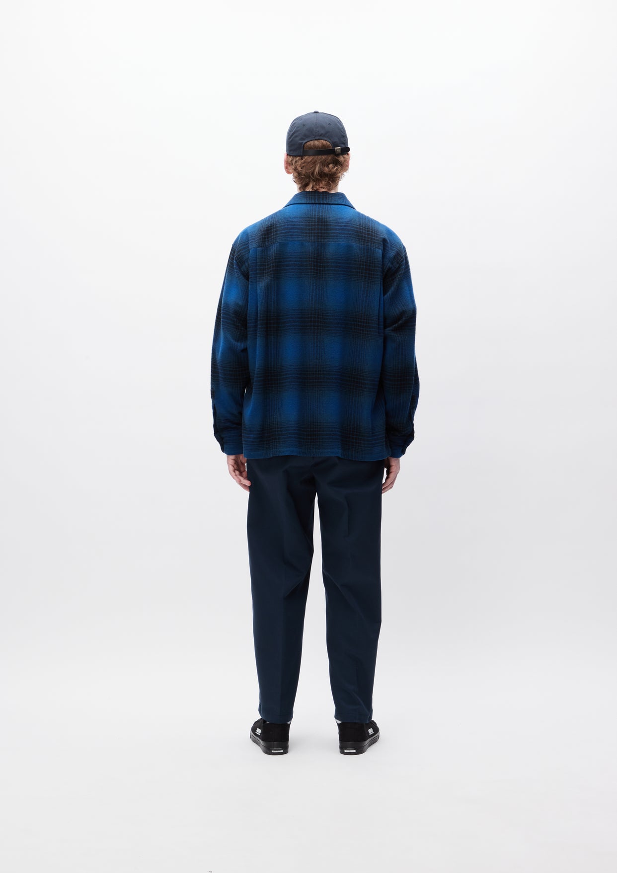 WOOL HOMBRE CHECK SHIRT LS