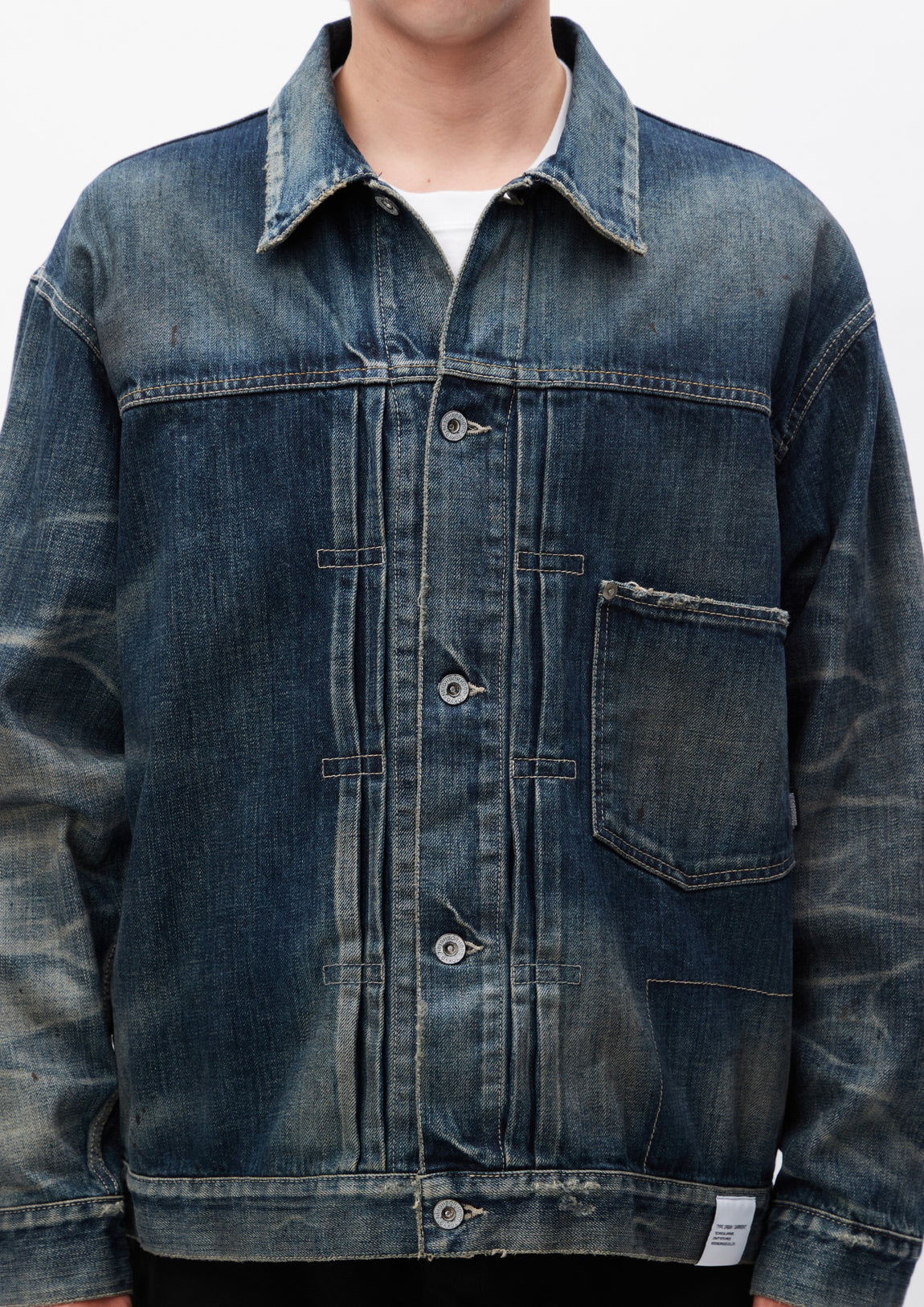 定期入れの NEIGHBORHOOD SAVAGE JACKET TYPE-1 DENIM Gジャン/デニム