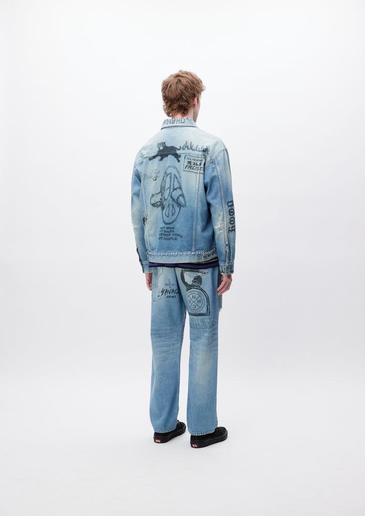 SAVAGE DENIM TYPE-1 JACKET