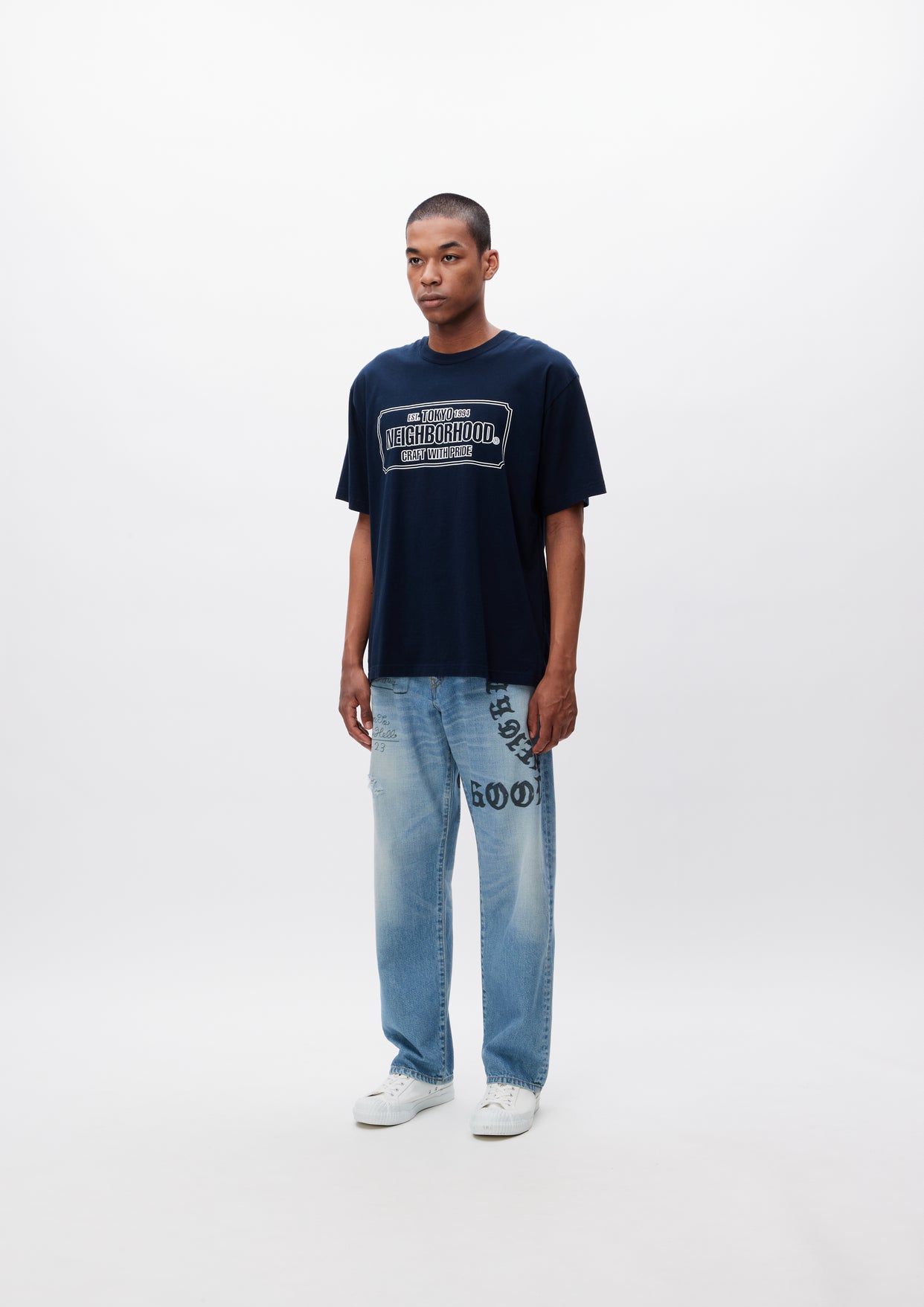 FADE DENIM PANTS