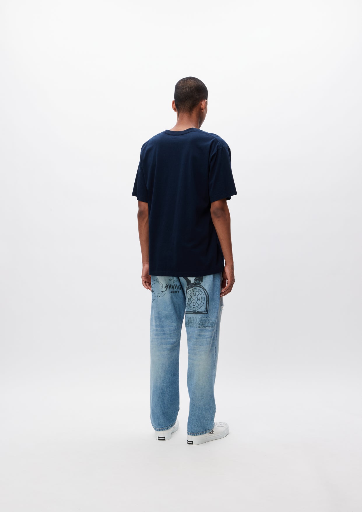 FADE DENIM PANTS