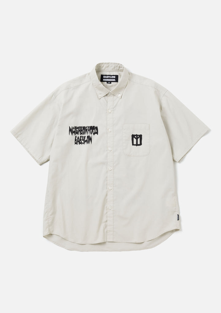 NH X BABYLON . BD SHIRT SS-1