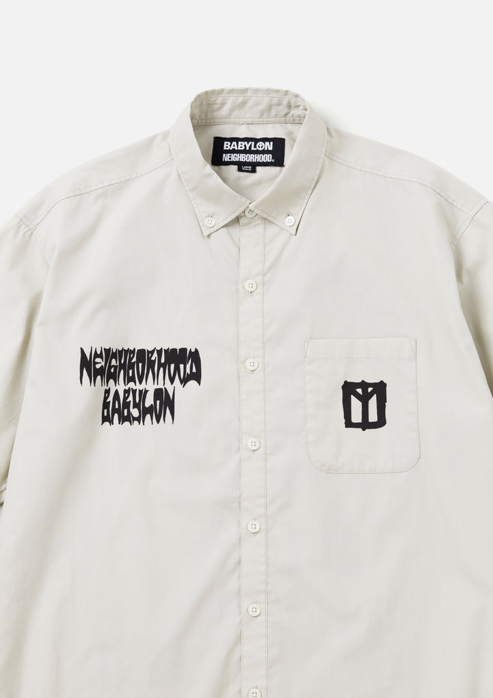 NH X BABYLON . BD SHIRT SS-1