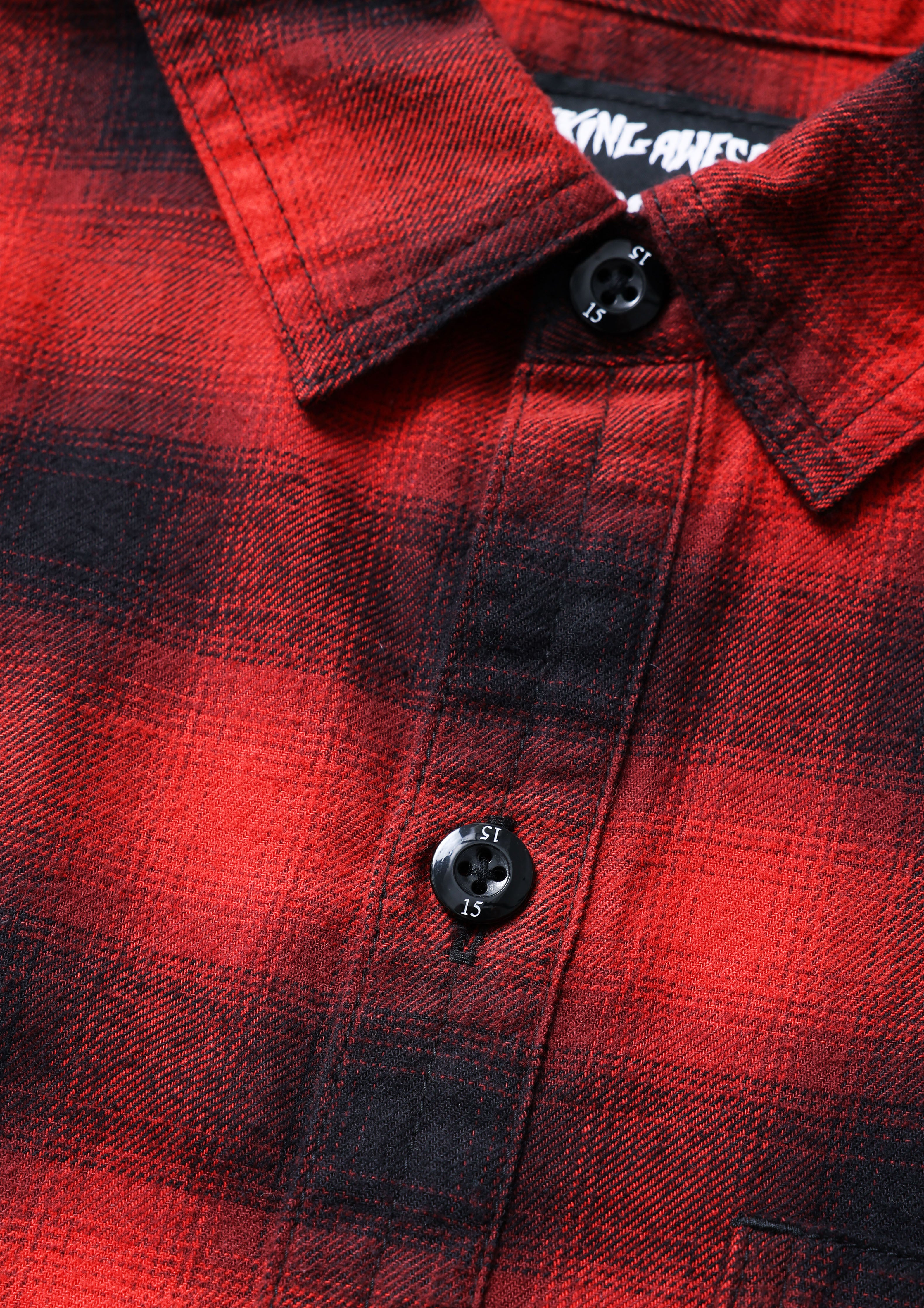NH / FUCKING AWESOME . HOMBRE CHECK SHIRT LS