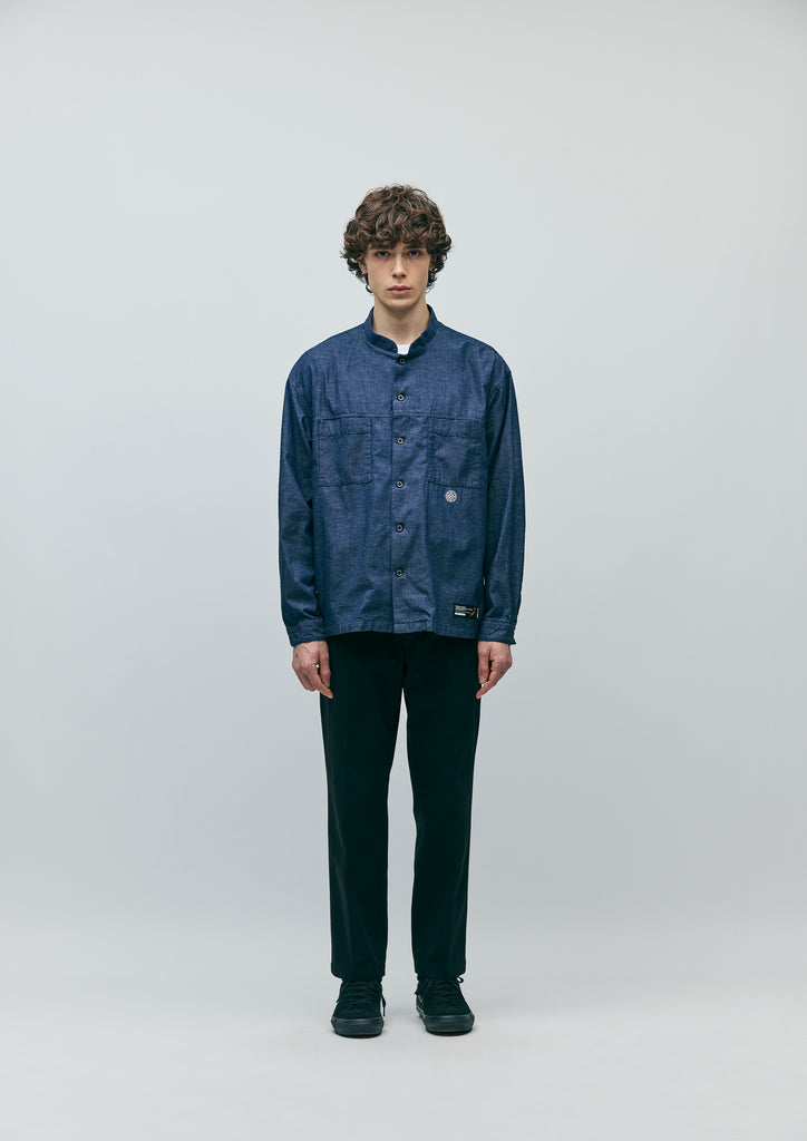 NEIGHBORHOOD TAPEREDSILHOUETTE PANTS黒M BOTTOMS | NEIGHBORHOOD