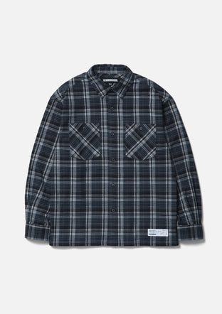 トップス PALACE NEIGHBORHOOD SHIRT GREY OMBRE Palace x Neighborhood Shirt Grey Ombre Plaid Men's - FW25 - US