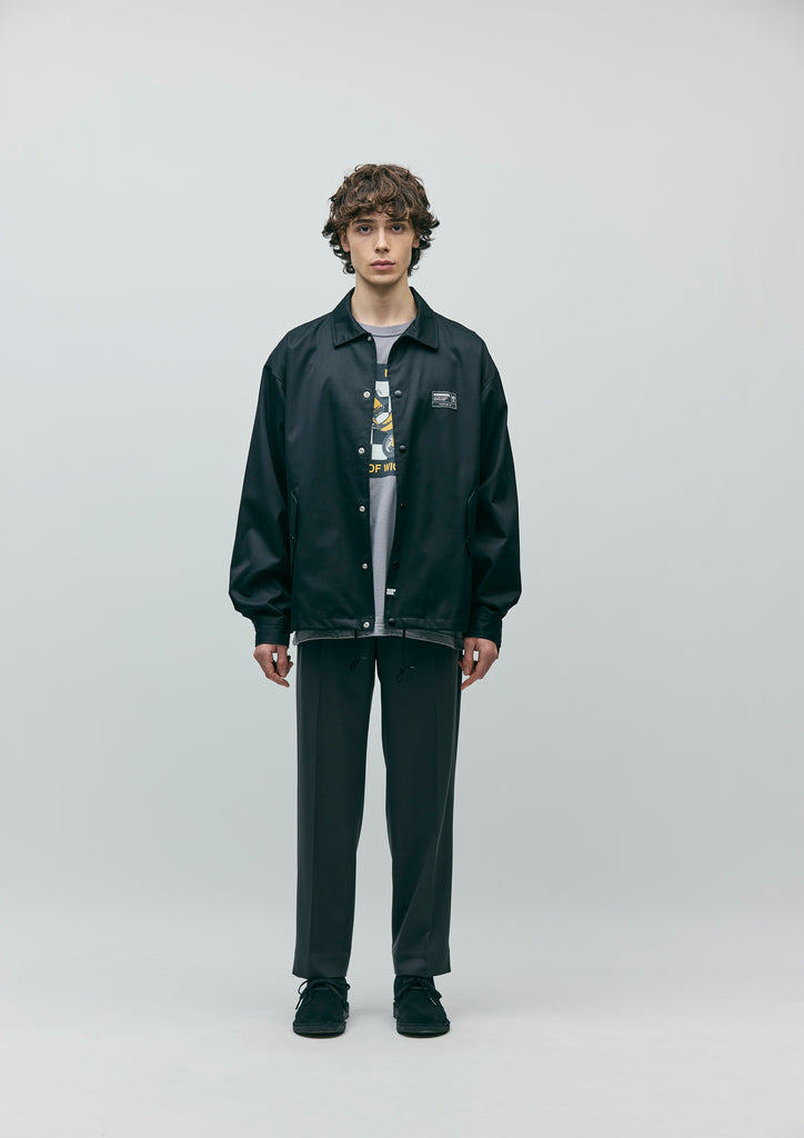 ✨NEIGHBORHOOD✨18SS DEALER CL-COAT ダークグレー Double Zipper Coat | Techwear