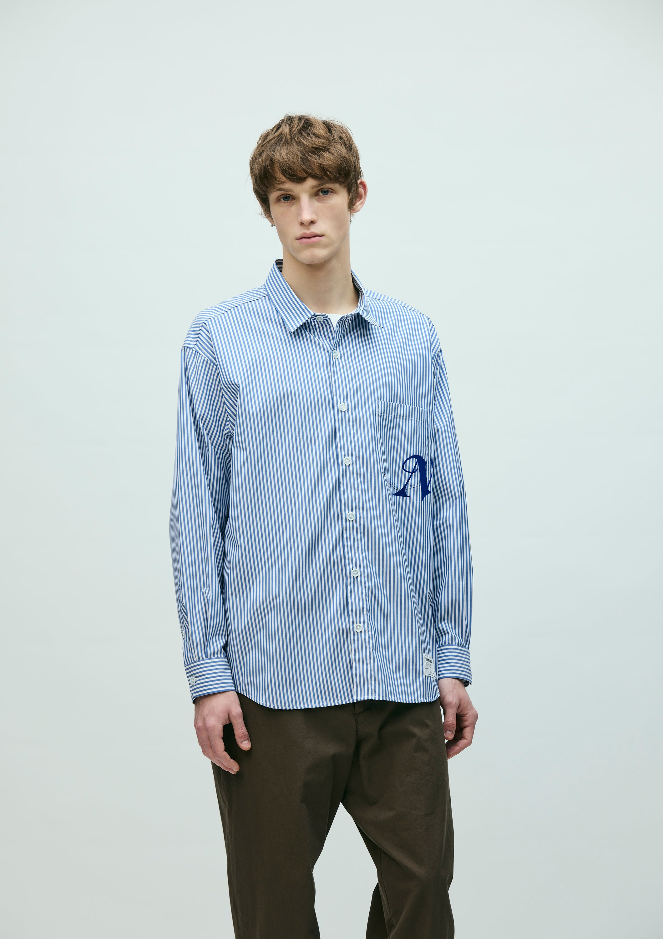新品　NEIGHBORHOOD TM STRIP SHIRTS. LS M STRIPE SHIRT LS